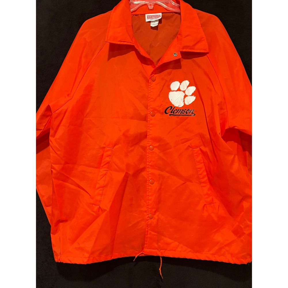 Hartwell Jacket Mens XL Clemson Tigers Orange NCAA College Football XL